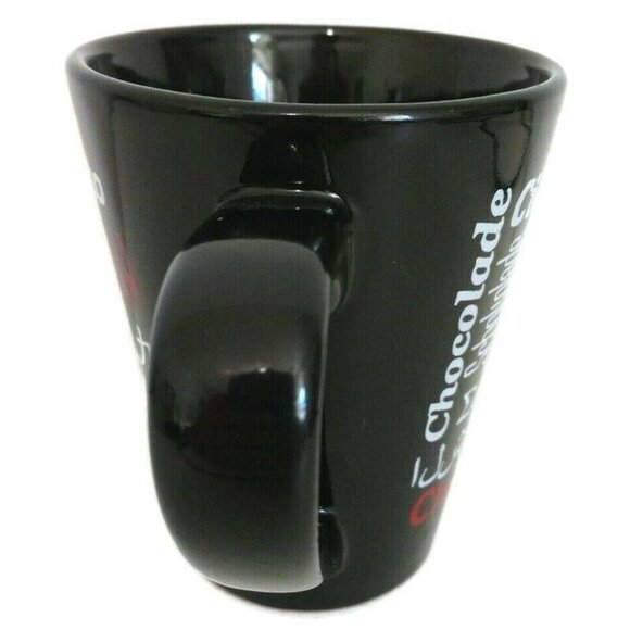 World Chocolate Lovers Mug Black Foreign Language Word Art Coffee Cup Gift - Picture 4 of 6